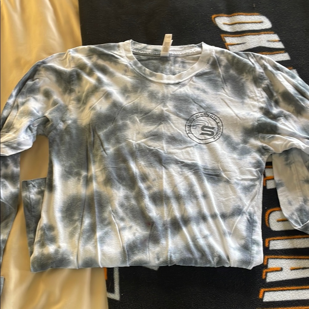 American apparel tie dye long sleeve